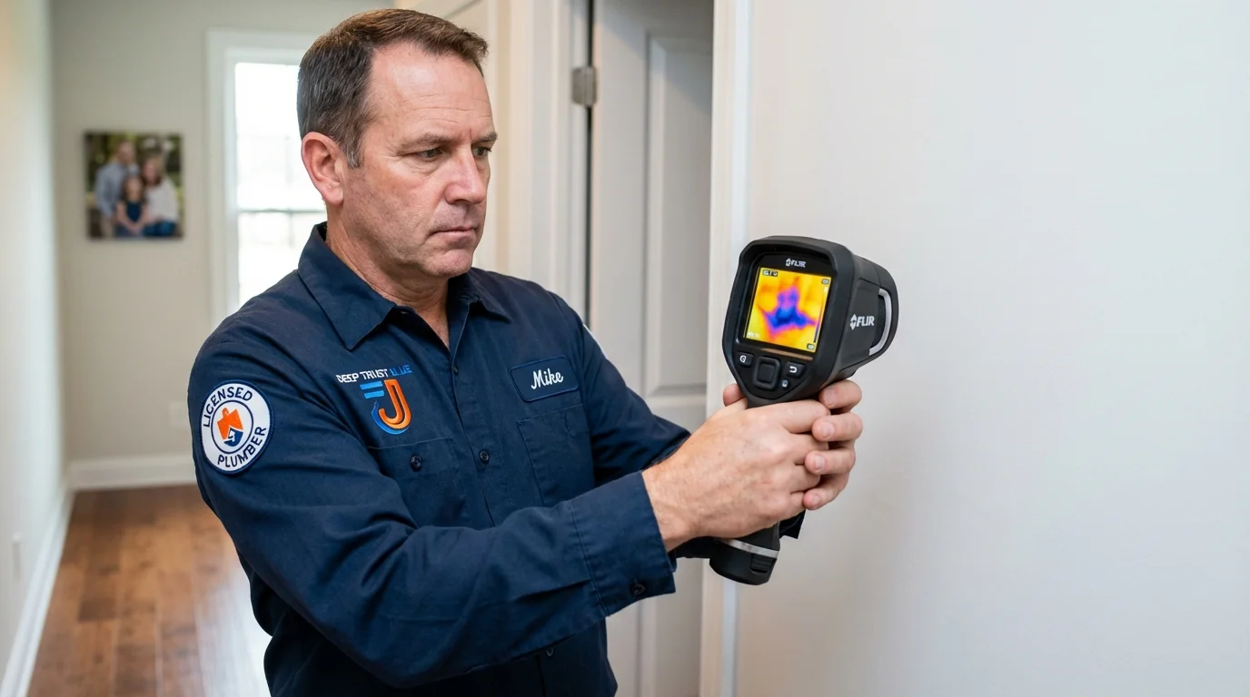 Thermal imaging leak detection by Johns Plumbing LLC in Waycross
